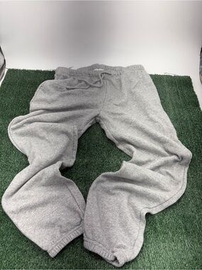 No Boundaries Men's Heather Gray Drawstring Sweatpants